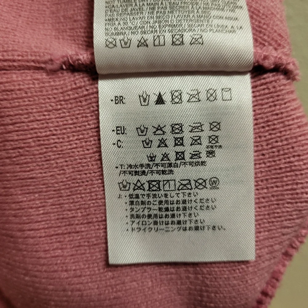 NWT Nike Pink Striped Knit Beanie and Gloves